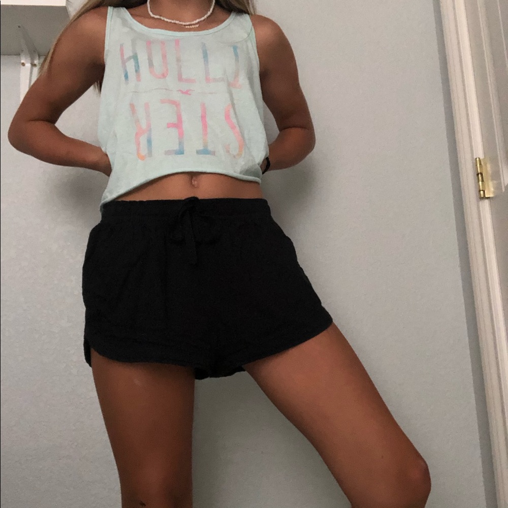 Hollister cropped workout tank